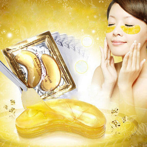 Image of 5 Pack - Gold Eye Mask